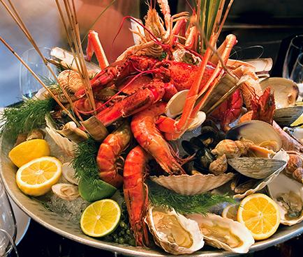 Plateaux de fruits de mer